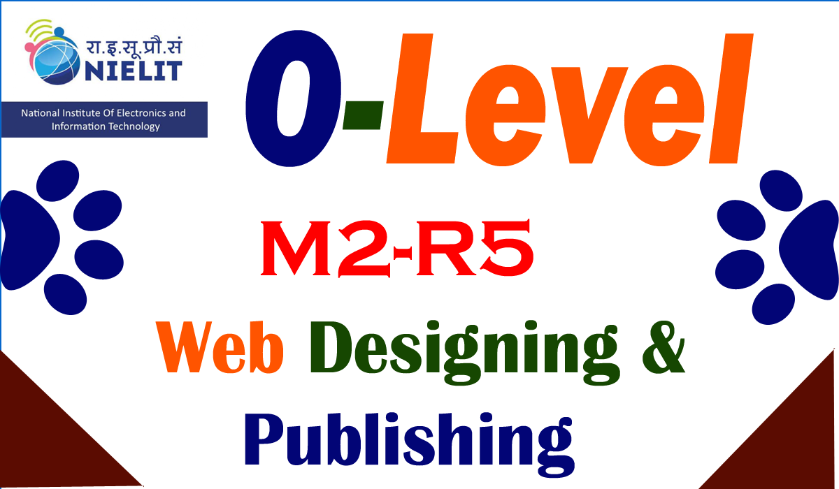 M2-R5.1 — Web Designing and Publishing