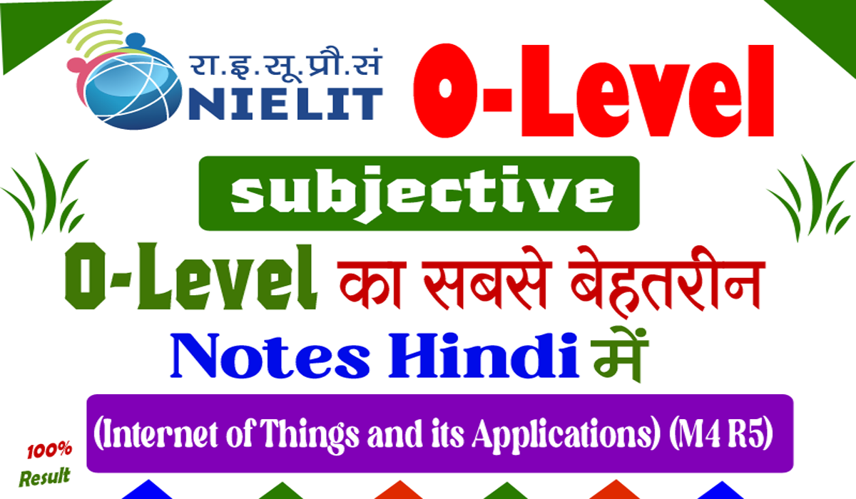 M4-R5.1 — Internet of Things